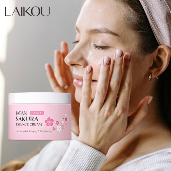 LAIKOU Sakura Essence Cream Vanishing Cream Moisturizing and Hydrating in Autumn and Winter Factory Wholesale