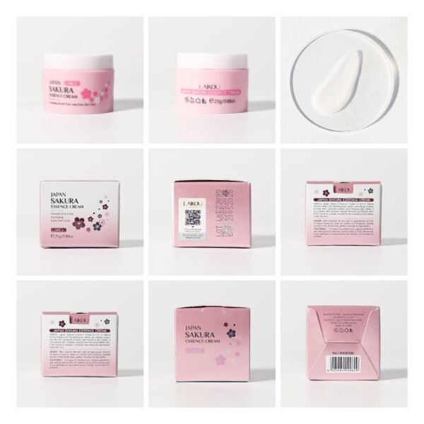 LAIKOU Sakura Essence Cream Vanishing Cream Moisturizing and Hydrating in Autumn and Winter Factory Wholesale - Image 3